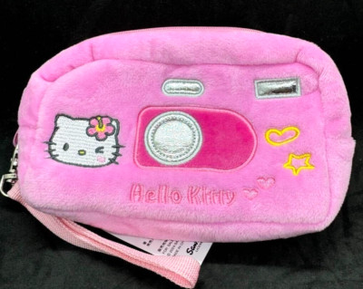 NEW（rare）Hello Kitty Camera Type Pouch Heisei Gal Sanrio License Avail Limited