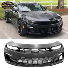 Fits 19-24 Chevy Camaro 19 SS Style Front Bumper Cover Conversion Kit Unpainted