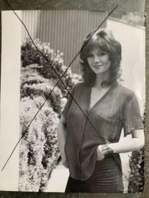 Victoria Principal seltenes Original Pressefoto von JOHN R HAMILTON