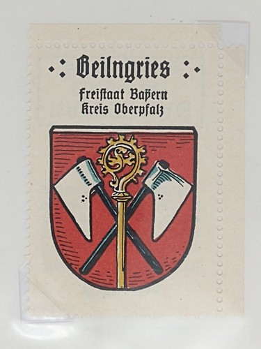 Großes Grenzschild - Freistaat Bayern - Bavaria München Alpen 28,5 x 37,5 cm e