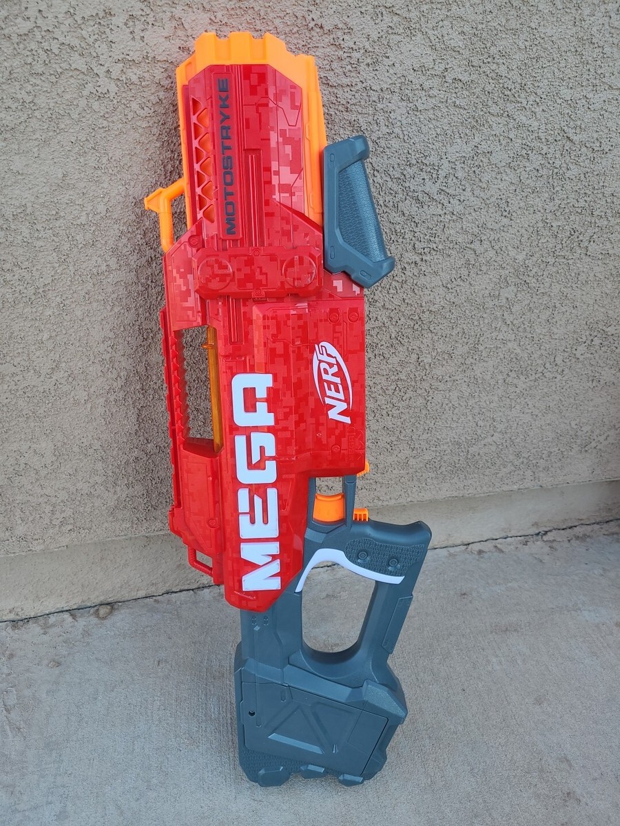 Nerf Mega Doublebreach And Motostryke Blasters Bundle | eBay