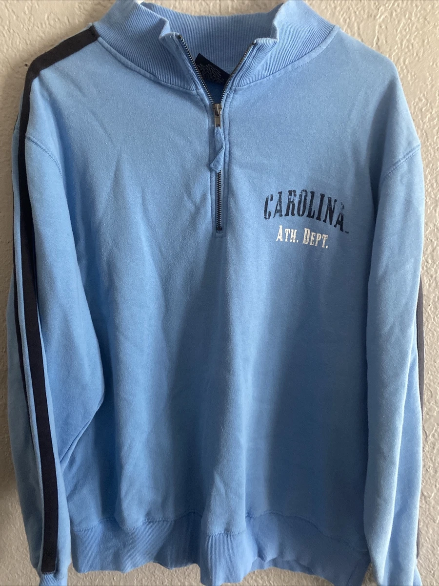 North Carolina Tar Heels 1 2 Zip Pullover Sweatshirt UNC Mens