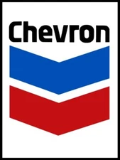 Chevron Gasoline NEW METAL SIGN: Standard Oil of California