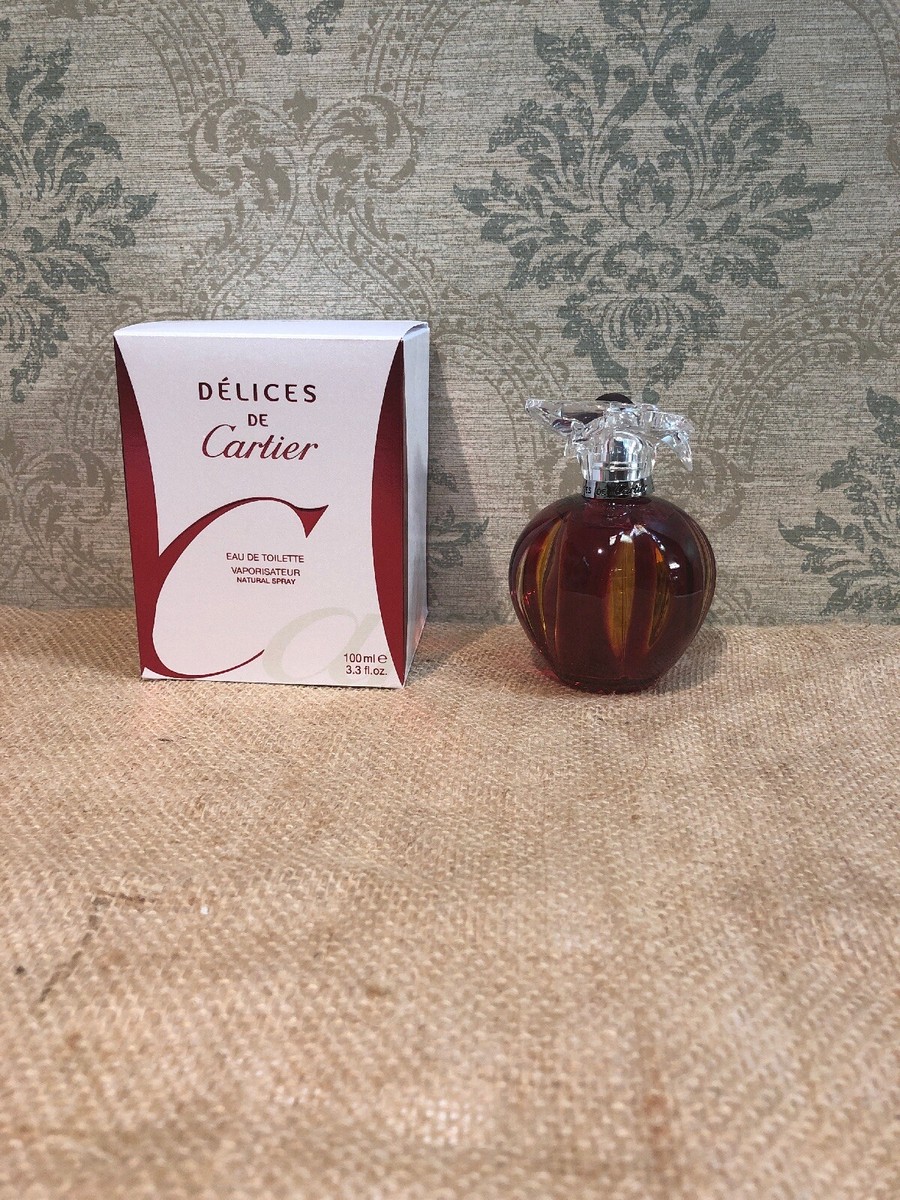 【美品】Cartier＊DÉLICES DE CARTIER EdT 50ml Delices De Cartier By Cartier EDT Spray 3.3 oz New in box. | eBay