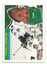 MIKE MODANO 1991-92 SCORE THE FRANCHISE CARD NEAR MINT+ CONDITION