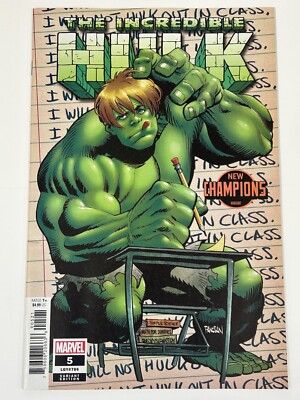 INCREDIBLE HULK #9 NEAR MINT 2023 CHAMPIONS VARIANT MARVEL COMICS