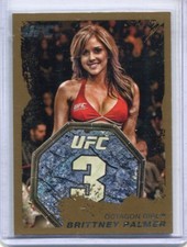 2011 Topps Moment of Truth - BRITTNEY PAMLER - Gold Ring Girl #166 - UFC