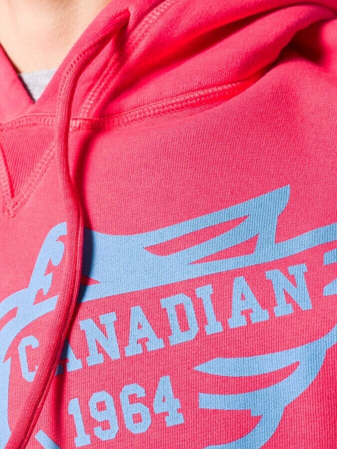 DSQUARED2 Hoodie Size Large Canadian 1964 Roller twins Made in