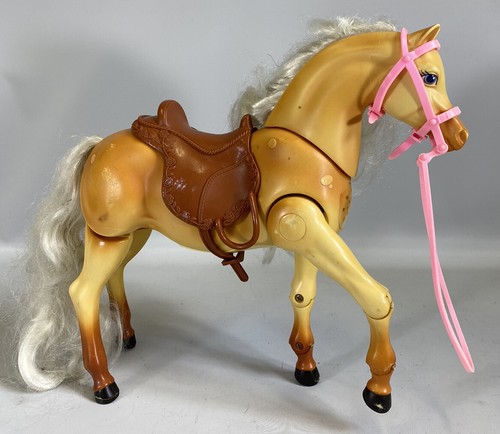 Barbie Doll Walking Talking 10” Horse 