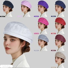 Muslim Women Hijab Turban Beret Bonnet Cap Wrap Head Cover Elegant Beanies Hat