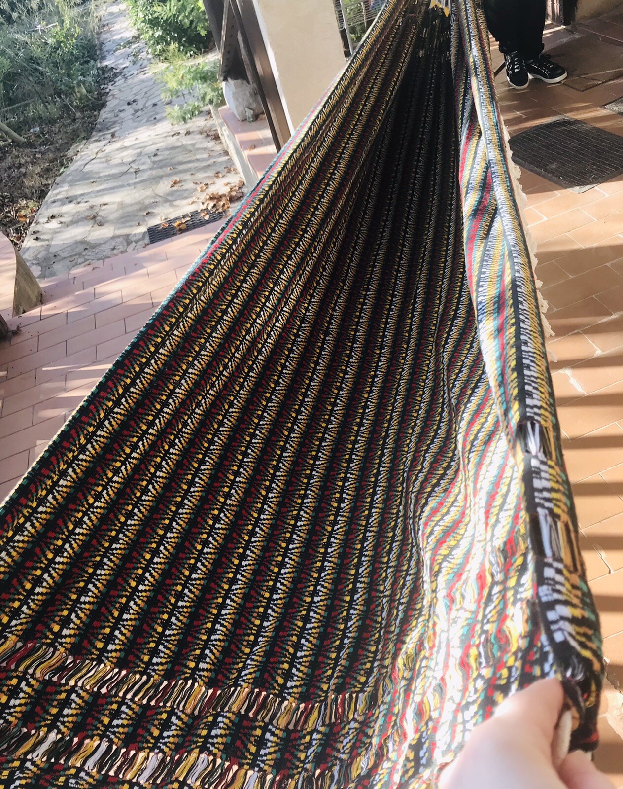 Hamac de Guyane véritable grand format double pour extérieur - 4