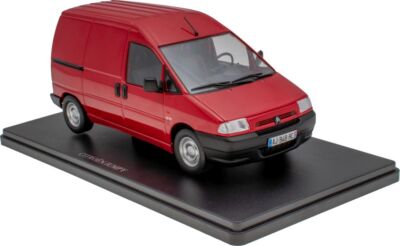 EX MAGAZINE HACHETTE CITROEN JUMPY VAN RED 1995 1-24 SCALE NB26