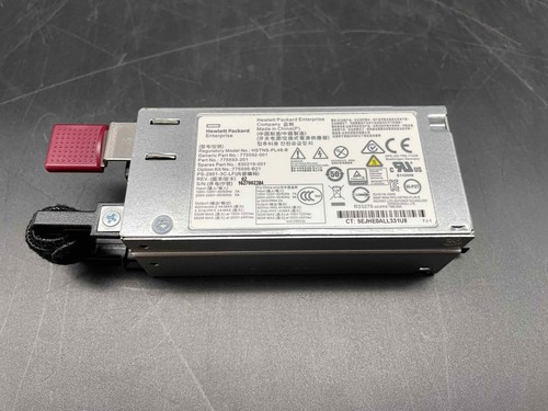 HPE ProLiant DL160 900W Power Supply, 830219-001, 775593-201 - Picture 2 of 5