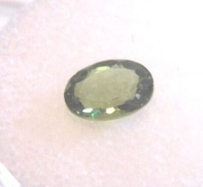 Green Apatite Oval 8x6x4mm 1.27cts. Eye Clean Beautiful Cut 