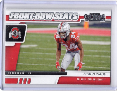 SHAUN WADE 2021 Contenders Draft Picks FRONT ROW SEATS ROOKIE CARD #12 - RAVENS