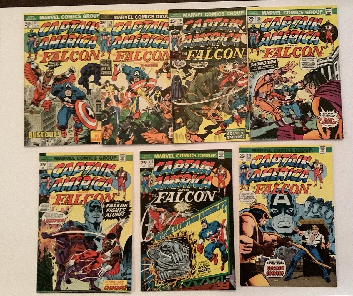 アメコミ Sei CAPTAIN AMERICA # 171 173 174 175 177 178 179 ~ 1974 MARVEL ~ 7