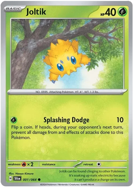pokemon joltik card Pokemon Trading Card Game Shrouded Fable Common Joltik #1