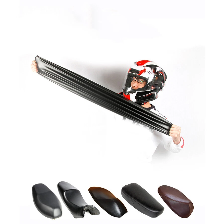 Capa almofada assento motocicleta preta impermeável poeira UV protetor scooter tamanho G - Imagem 3 de 4
