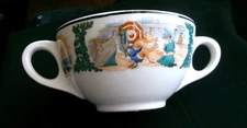 RARE Vinoy Hotel Double Handle Soup Syracuse China OPCO Onondaga Pottery NICE!!