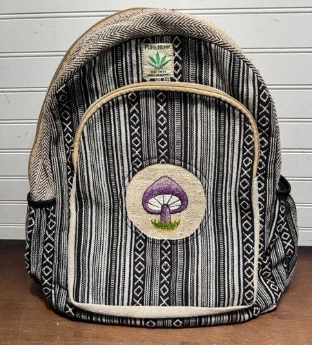 Pure Hemp Nepal THC Free Funky Mushroom Backpack