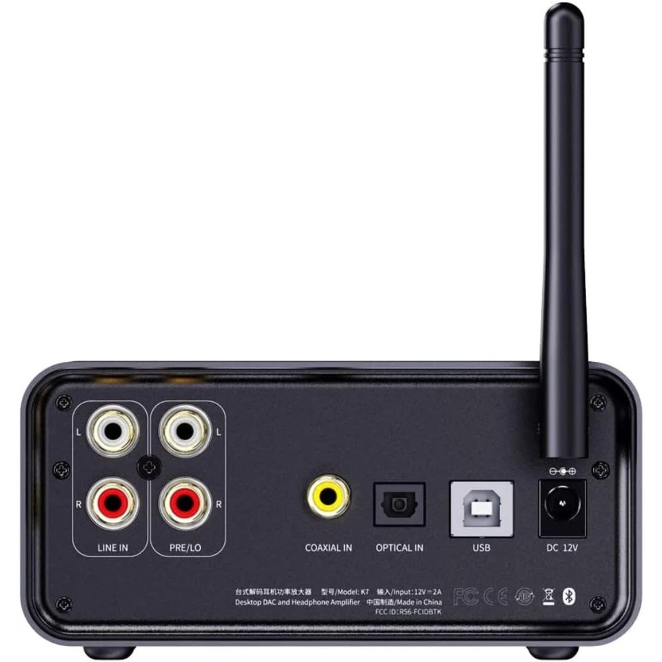 FiiO K7BT Balanced HiFi DAC Bluetooth Headphone Amplifier - Image 3 of 4