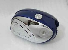 Honda CB77 305 SUPERHAWK 61-68 STEEL BLUE FUEL TANK +CHROME SIDE PALTES |Fit For