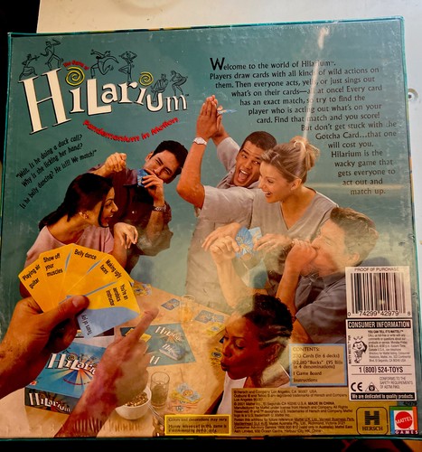 Hilarium Pandemonium In Motion Board Game by Mattel Games NEW SEALED - Picture 3 of 3