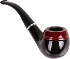 Fake Cigar Pipes for Smoking, Prop Pipe for Sherlock Holmes Costume, Prop Cigar
