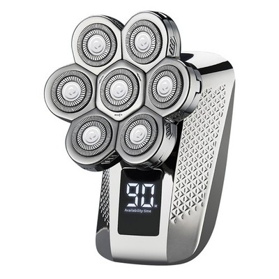 Head Shaver Bald Men 5in1 7D Rotary Razor Cordless Beard Trimmer Wet Dry IPX6 Ki