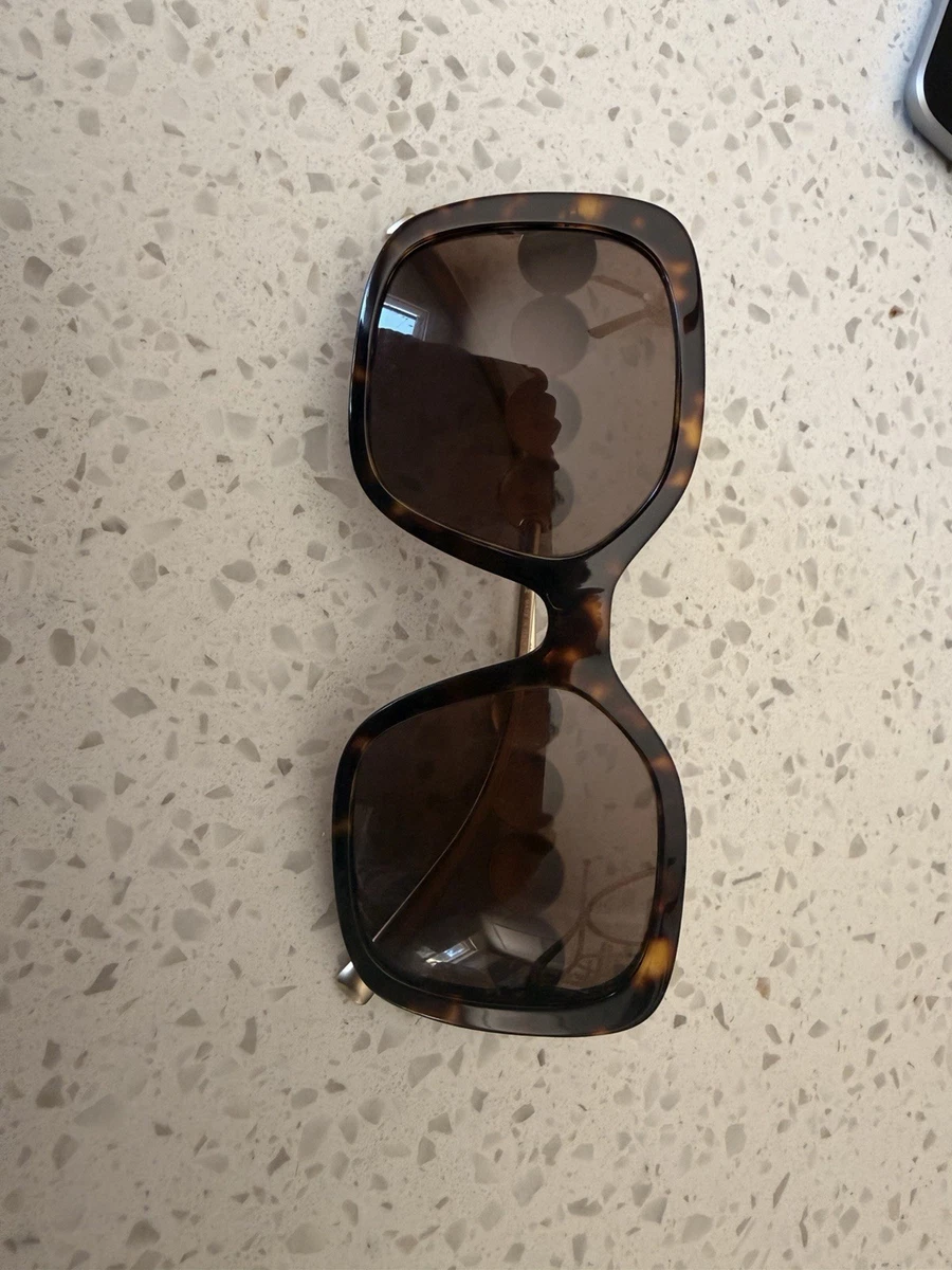 Versace Sunglasses #4035 Sunglass Frames Oversized Tortoise Square Replaced Case Versace Tortoise Sunglasses for Women for sale | eBay main image 2