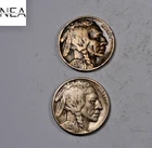 1929-S+1930-S Buffalo Nickel Set/Lot ~ XF/AU ~ 2 Coins ~ ZBL52