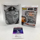 Rosario Dawson Signed Ahsoka Funko Pop! Star Wars #464 JSA with Acrylic Case