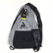 JOOLA Pickleball Sling Backpack Sport Lightweight Bag Gray Mesh Pocket w/Hook