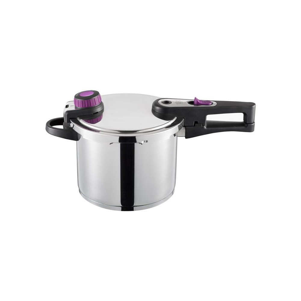 Autocuiseur induction 6 L SYSTEM PLUS GSW en acier inox ø 22 cm tout feu