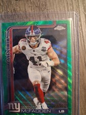 2025 Topps Chrome Micah Mcfadden Green Refractor/99