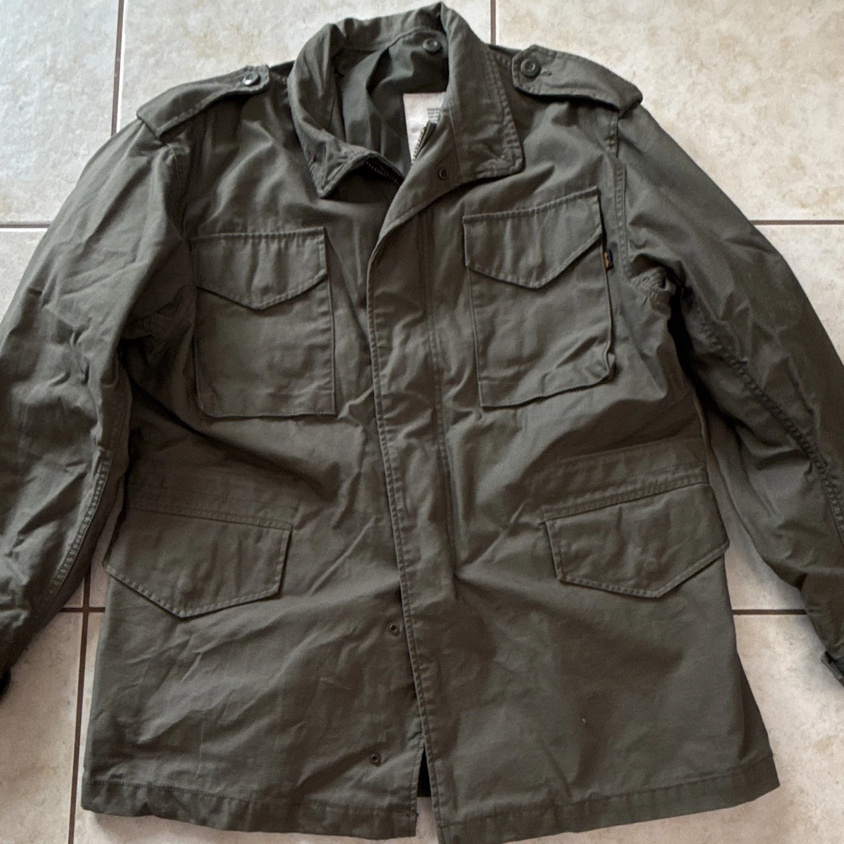navy utility jacket products for sale | eBay