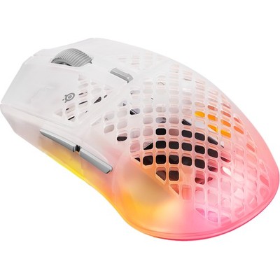 SteelSeries Aerox 3 Wireless Gen 2 Ghost, Gaming-Maus, optisch, 26000dpi, USB