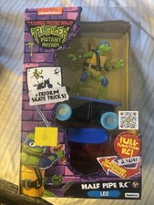 Funrise TMNT Half Pipe RC Leo Car Green Blue Remote Control Toy