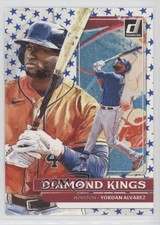 2022 Panini Donruss Diamond Kings Independence Day Yordan Alvarez #11 12bz
