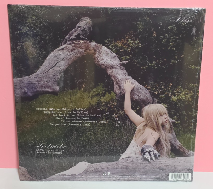 WISP ライブ 2026 サイン入り ポスター A2 Wisp If Not Winter The Demos Live Version Vinyl LP RSD 2026 Opaque