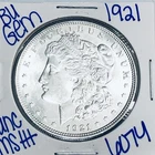 1921 BU UNCIRCULATED MORGAN SILVER DOLLAR AUTHENTIC U.S. MINT FREE SHIPPING 6074