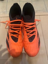adidas Predator Spike Shoes Orange JP 29cm US 11 Used Lightweight, Breathable