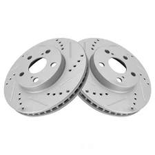 Disc Brake Rotor Set-Performance 2 Piece Brake Rotor Set TRQ BRA79695