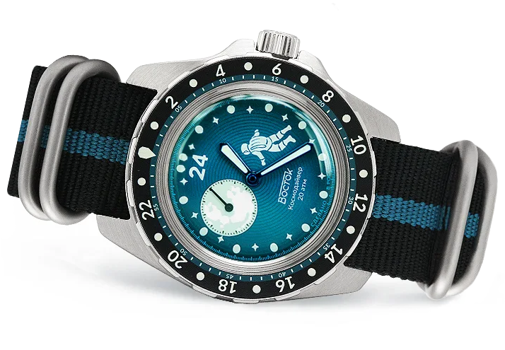 ORIG Ltd Vostok Luna Dude Cosmodiver 14038B Blue 14039B Grey