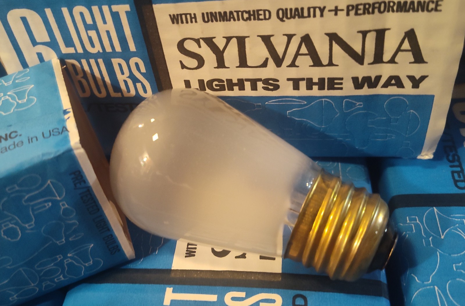 Sylvania 11S14 Clear Ruggedized S14 Bulb 11W/130v - 12-6pack