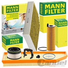 MANN FILTER INSPEKTIONSPAKET passend für MERCEDES W/S205 206 213 A238 GLC X/C253