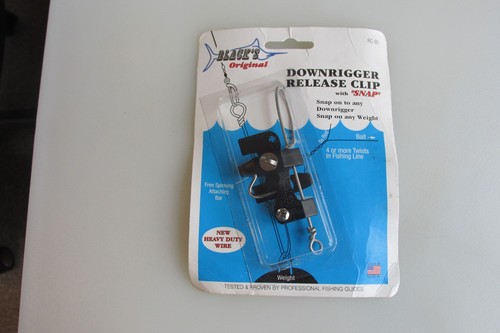 Schublade #43 Black's Downrigger Release Clip RC-95 Neu im Paket - Bild 1 von 2