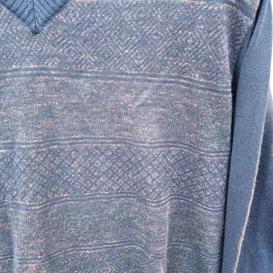 Montechiaro wool/acrylic/ Linen made in Italy long sleeve sweater jumper - Image 2 of 4