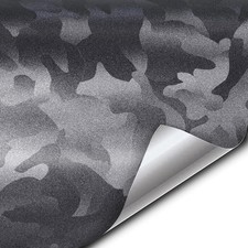 Stealth Medium Pattern Camouflage Vinyl Wrap Roll 6ft X 5ft Ghost Metal
