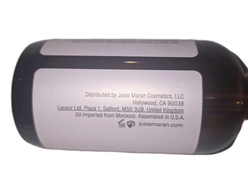 Josie Maran Light Argan Oil Jumbo 6 Oz 100% Pure  New With Dropper No Box  - Image 3 of 3